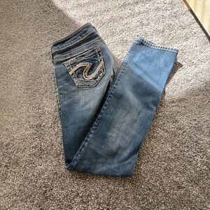 Silver jeans co light wash jeans